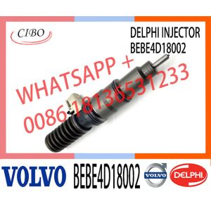 4 pin Diesel Fuel Injector 3801369 Common Rail Injector BEBE4D18002 For VOL
