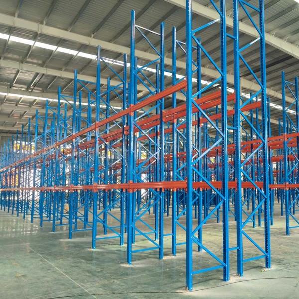 Industrial Warehouse Storage Blue Warehouse Rack For Your Requirements
