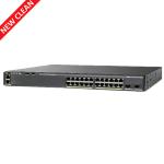 24 Port Cisco Gigabit Network Switch , Ethernet Network Switch WS-C2960XR-24TS-I