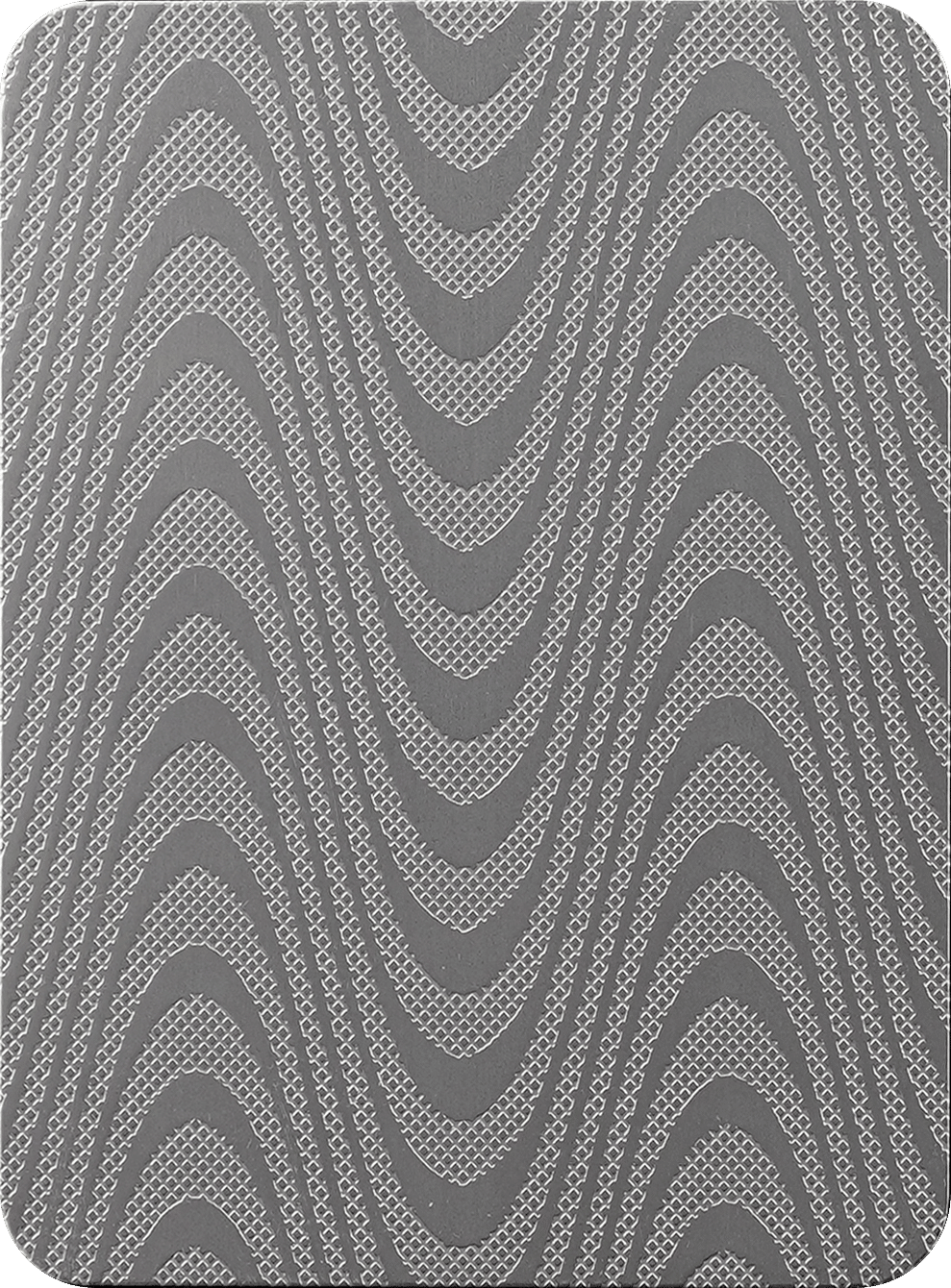 Geometric Hexagonal Patterned Embossed Stainless Steel Plate Sheet Metal 4x8