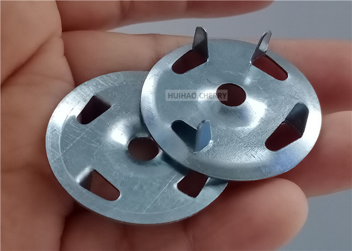 China 1 1/4 In Metal Plaster Washer With Fingers Galvanized Steel Designed For Plaster Repair on sale