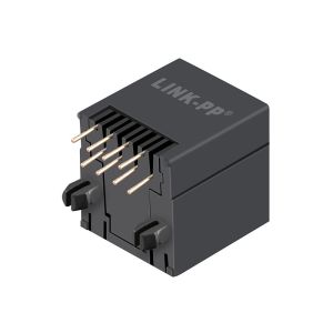 5556416-1 Vertical Mount RJ45 Without Magnetic Jack LPJE618-1NNL