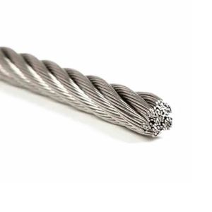 China 6xK26WS-WSC/IWRC 6xK31WS-WSC/IWRC 6xK36WS-WSC/IWRC Type 316 Stainless Steel Wire Rope on sale