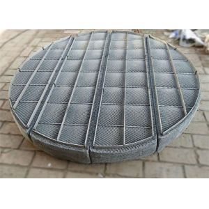 2205 100Mm 144Kg/M3 Wire Mesh Demister Pad Liquid Filtration