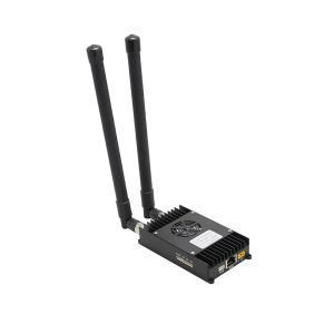 Compact IP65 Rated Drone Data Link with DC12V Power Supply and IP Mesh Radio