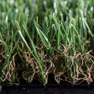 Wall Design Indoor Grass Mat / Office Building Car Store Artificial Floor Mat