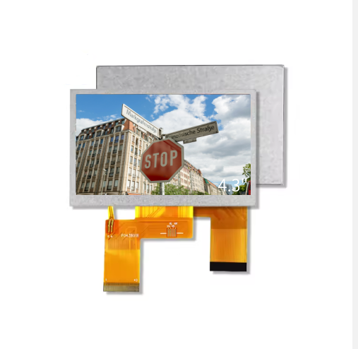 4.3 Inch TFT LCD Modules Wide Viewing Angle RGB LCD Display 800x480