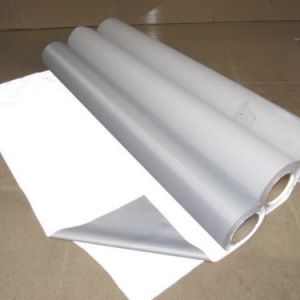 100% Polyester Recycled Grey Reflective Fabric Soft Clean Retro Reflective