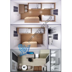 20ft 40ft Modern Prefab Container Homes Easy Transportation Prefab Folding House