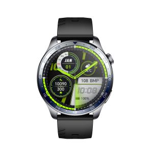 KW290B Titanium Bluetooth Calling 1.43” AMOLED Display Smartwatch 100 Sports