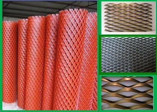 Quality Aluminum Plate 0.5m Expandable Wire Mesh 12m Expanded Aluminium Mesh wholesale