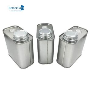 Empty Coffee Bean Tin Can 16Oz-23Oz With Vent Holes / Exhaust Valves