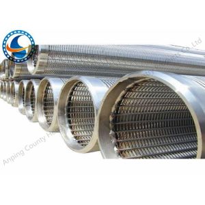 Vee-Shaped Wire Johnson Wire Wrapped Screen Used In Water And Oil Wells