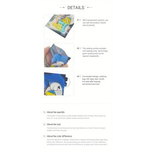 Customizable Aluminium Zipper Bag Securely Store In Cool/Dry Place 3.5 Mil