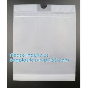 China 100% ECO-Friendly Men'S Underwear Storage Packing Pouch Bag With Hanger Hook, Garment Packaging Bag Swimsuit Bag on sale