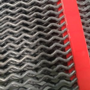 Anti Clogging PU Strip Self Cleaning Screen Mesh for Aggregate Mining and Quarry