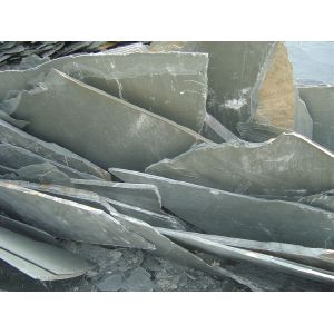 Green Slate Random Flagstone Crazy Stone Irregular Random Stone for Walkway