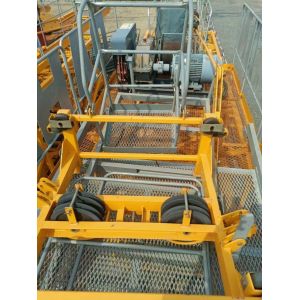Spare Parts Provide Dahan Used Tower Crane Moving Type Car Type