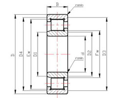 Full complement Cylindrical Roller Bearings