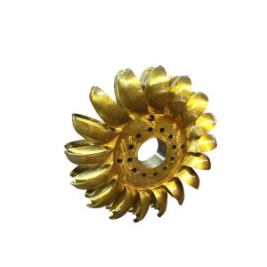 China 1M Water Turbine Parts Pelton Runner In Hydro Power Plant on sale