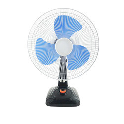 DC 12V Household Rechargeable Table Fan 12 Plastic With Mechanical DC Brushless