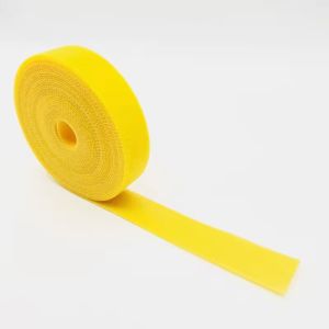 Self Adhesive Hook And Loop Strap Customized Back To Back Cable Tie Colorful