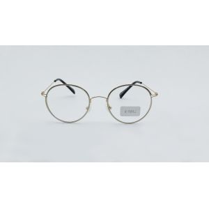China Vintage round eyeglasses frame Unisex eyewear untralight metal glasses for Men Women New designer on sale