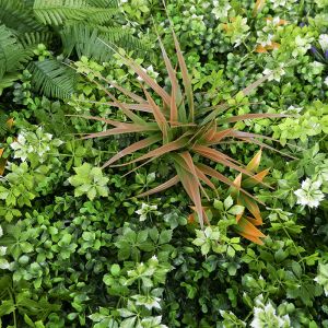 Plastic Covering Artificial Aesthetic Plants 40mm Home Decor Wall For Inner