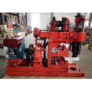 Cheap Diameter 200mm Crawler Mounted Drill Rig 18 HP Horsepower Fast Speed for sale