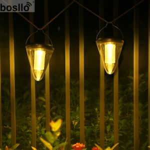 Transparent Decorative Solar Lamp Automatic Charging Waterproof Garden Lights