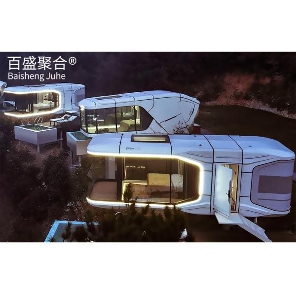 Customized Color Space Capsule House for Modular Living Solution Landscape