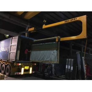 Glass Lifting Crane C Grab for Glass Unpacking / U Shape Container