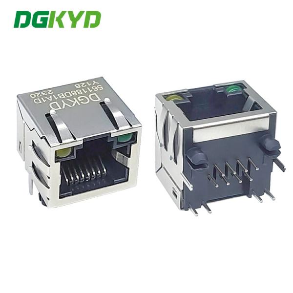 DGKYD561188DB1A1DY128 Without Filter 8P8C Shielded Connector With Light Network