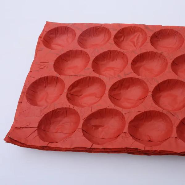 Biodegradable Paper Tray Fruits Packaging Kiwi Paper Moulded Pulp Caliber Tray