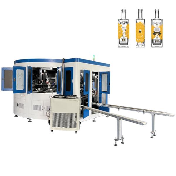 Quality 3-8 Color Automatic Glass Bottle Screen Printing Machine CNC Servo Printer wholesale