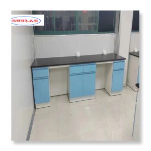 China Export Plywood Packaged Lab Island Bench with Modular Structure on sale