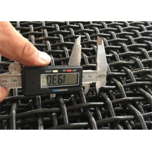 2m Rock Square Wire Panels Mining Screen Mesh Mn65 Stainless Steel