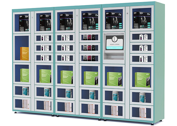 Airport / Station Automated Vending Lockers with Remote Control Function