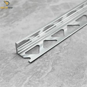 12mm L Shape Metal Tile Trim Aluminum Wall Tile Trim Edging