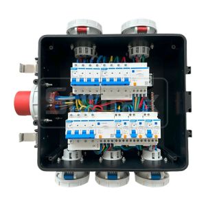 Syntax MP24 Portable Distribution Board 63AMP Three phase Power Distribution