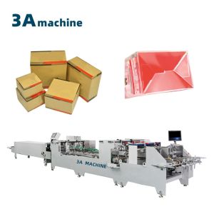 Cheap 1300JGKW Dual- Lock Bottom Manual Carton Box Folder Gluer Machine for sale