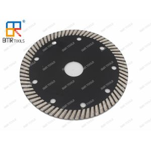 Cheap BMR TOOLS 5&quot;(125mm) Fine Diamond Turbo Saw Blade Cutter Disc For Granite Marble Quartz Stone Concrete Wet Cutting for sale