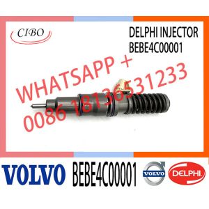 China 2 Pin Diesel Inyector Common Rail Fuel Injector BEBE4C00001 VOE20430583 20430583 for VOL FM12 FH12 on sale