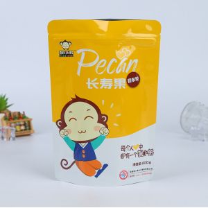 China Leak Proof Aluminium Stand Up Pouch SGS Aluminum Pouches For Food Candy Nuts on sale