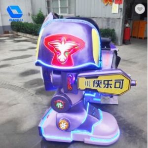 Portable Kids Amusement Ride On Robot Equipment With Digital Control System