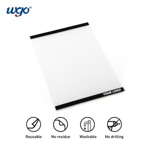 Cheap Damage Free Mounting Self Adhesive Sign Holder Photo Display Frame for sale