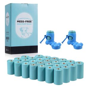 China Eco Friendly Compostable Dog Waste Bags , 100% Biodegradable Plastic Dog Bags on sale