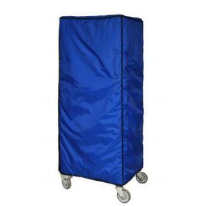 China Blue Coated Polyester Cover 0.6 Kg Gross Weight Heavy Grade Weatherproof PVC Material on sale