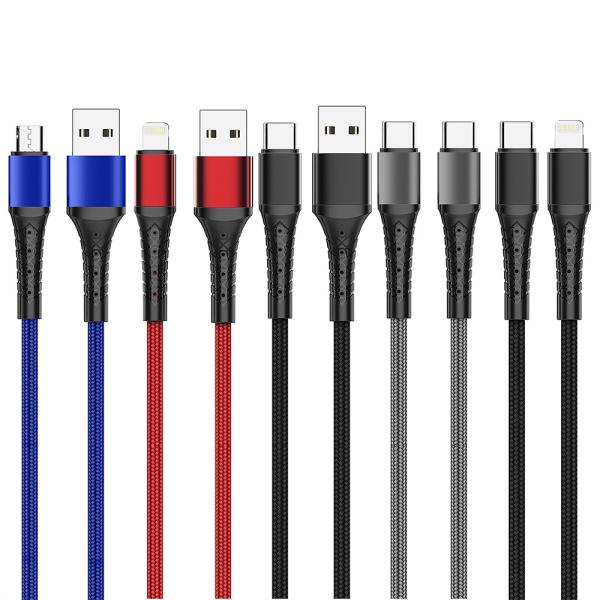 Quality Quick Transfer Braided Charging Cable Customized For High Speed Data Transfer wholesale
