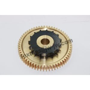 China 912510112 Globoid Worm Wheel P7100 Sulzer Spare Parts on sale